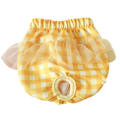 Αγνό βαμβακερό εσώρουχο σκύλου για κορίτσια Εσποράκια γάτας Πάνες φυσιολογικό παντελόνι Αξεσουάρ υγιεινής Προϊόντα για κατοικίδια