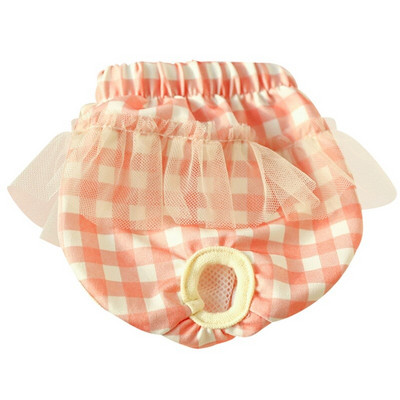 Αγνό βαμβακερό εσώρουχο σκύλου για κορίτσια Εσποράκια γάτας Πάνες φυσιολογικό παντελόνι Αξεσουάρ υγιεινής Προϊόντα για κατοικίδια