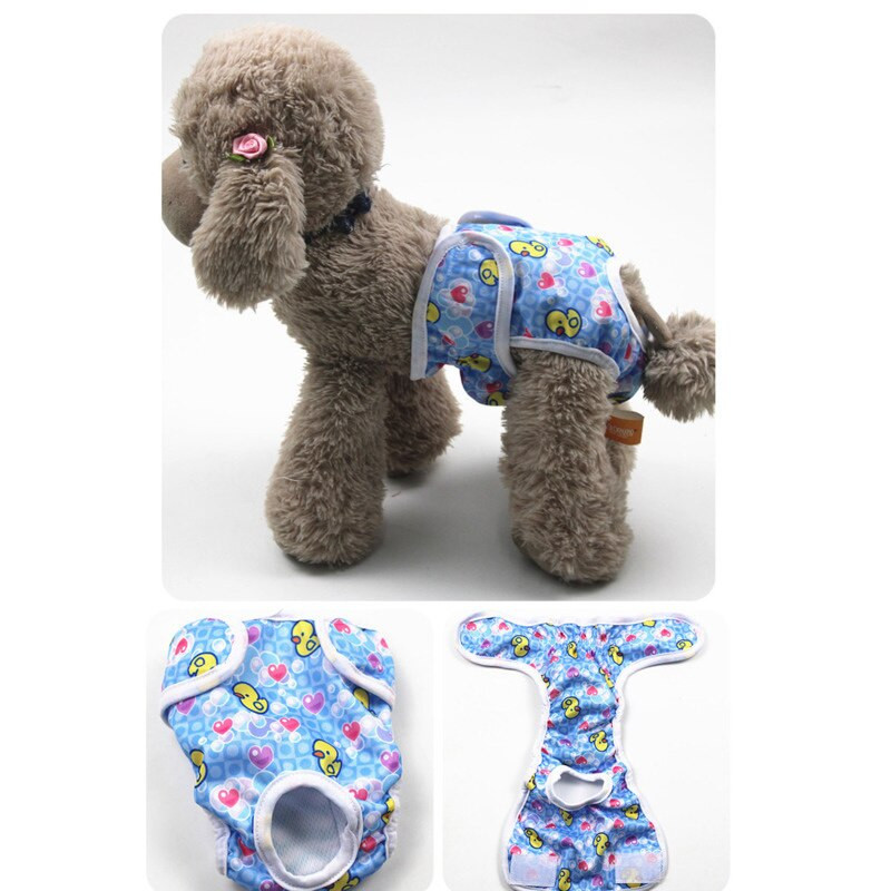 Chiloți pentru animale de companie, fiziologici sanitari, lenjerie de corp pentru câini, scutece, pantaloni de menstruație, pantaloni scurți pentru cățeluș pentru câini mici și mijlocii mari