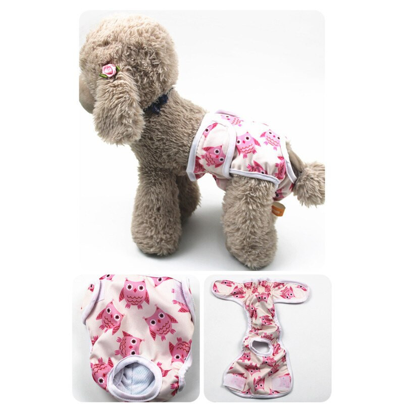 Chiloți pentru animale de companie, fiziologici sanitari, lenjerie de corp pentru câini, scutece, pantaloni de menstruație, pantaloni scurți pentru cățeluș pentru câini mici și mijlocii mari