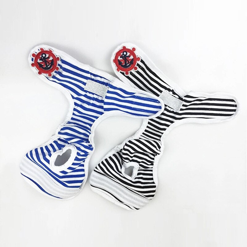 Chiloți drăguți pentru animale de companie pentru femeie mici Pantaloni sanitari pentru câini Lenjerie de corp Pantaloni igienici drăguți Pantaloni fiziologici pentru câini din bumbac Chiloți Slip