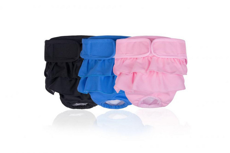 Curea fiziologică pentru animale de companie, pentru femeie, pentru câini, scutece sanitare reutilizabile, lavabile, pentru femei, pantaloni scurți pentru câini, drăguț, salopetă din dantelă, lenjerie de corp.