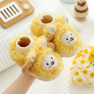 Papuci caldi pentru copii pentru fete in diferite culori