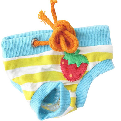 Pantaloni scurți sanitari pentru câini cu buline cu buline Pantaloni fiziologici pentru câini de companie Pantaloni scurți pentru cățeluși drăguți pentru menstruație Slip S-XL