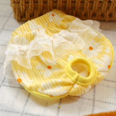 Lemmikloomakoer Sanitaar Füsioloogilised püksid Mähe Lilletähed Prindi Emane Koer Lühikesed püksid Ahistamisvastane Ohutus Aluspesu Lemmikloomapüksid