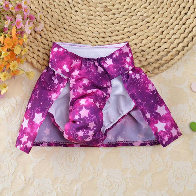 Puuvillased lemmikloomakoera füsioloogilised püksid seelik pestavad emased koera lühikesed püksid kleit aluspüksid menstruatsiooni aluspesu kutsikate lemmikloomatarvete jaoks