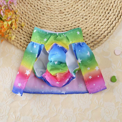 Puuvillased lemmikloomakoera füsioloogilised püksid seelik pestavad emased koera lühikesed püksid kleit aluspüksid menstruatsiooni aluspesu kutsikate lemmikloomatarvete jaoks