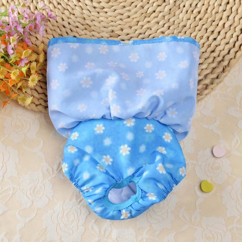 Puuvillased lemmikloomakoera füsioloogilised püksid seelik pestavad emased koera lühikesed püksid kleit aluspüksid menstruatsiooni aluspesu kutsikate lemmikloomatarvete jaoks