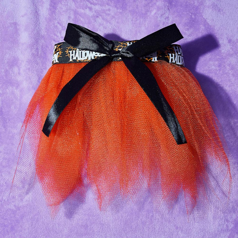 Drabužiai naminiams gyvūnėliams Lanko mazgo dizainas Dekoratyviniai tinklelio verpalai Vasaros katės šuniui Tiulio sijonas Pet Tutus suknelė Naminių gyvūnėlių reikmenys šunų reikmenims