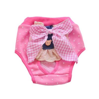 Plaunamos šunų sauskelnės, puikiai sugeriančios šunų patelėms šuniukų suknelė kvėpuojančios kelnaitės Mielos gėlėtos margintos šunims tam tikru laikotarpiu