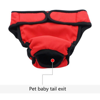XS-XXL Dog Physiological Παντελόνι Πάνα Υγιεινής που πλένεται Γυναικεία Σορτς Σορτς Σκύλου Εσώρουχα Εμμηνορροϊκά Σλιπ Σλιπ για σκύλο