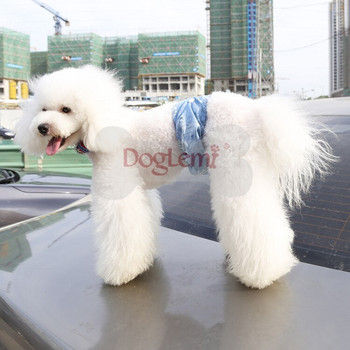 Μόδα κατοικίδιο σκύλος τρύπα τζιν φυσιολογικό κοστούμι ζώνης σκυλάκι Εμμηνορροϊκό παντελόνι κουτάβι σορτς ρούχα για σκύλους αξεσουάρ 1τμχ