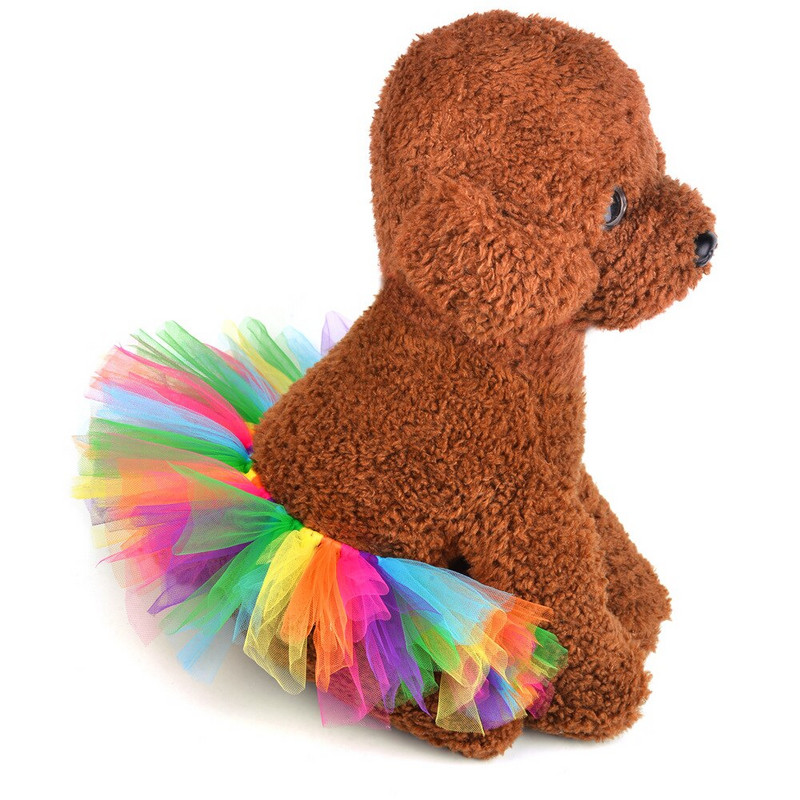 Nauja vasaros princesė naminio šuns vestuvinė suknelė miela šunų tinklinio sijono drabužiai Pet Tutu sijonas Kalėdinis Helovino kostiumas 30E