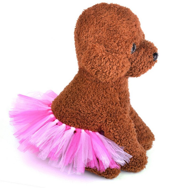 Nauja vasaros princesė naminio šuns vestuvinė suknelė miela šunų tinklinio sijono drabužiai Pet Tutu sijonas Kalėdinis Helovino kostiumas 30E