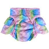 Farebné morské panny rybie šupiny domáce zvieratá fyziologické nohavičky plienky pre psov sukne nohavičky šortky pre psov mäkké domáce zvieratá psy spodná bielizeň hygienické nohavičky