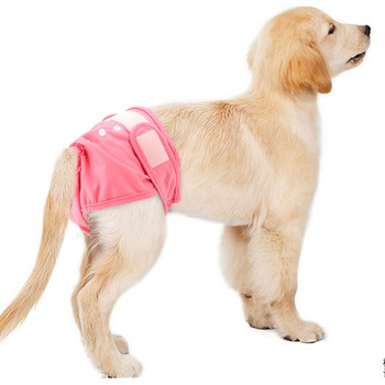 Soft Girl Dog Diaper Pet Dogs Φυσιολογικό παντελόνι για μεγάλους σκύλους Γυναικεία κιλότα σκυλιών που πλένονται υγιεινά Σορτς εσώρουχα