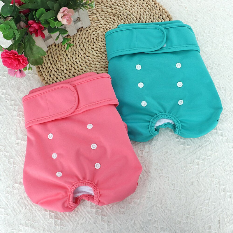 Pehmed tüdrukute koeramähkmed lemmikloomakoerad füsioloogilised püksid suurtele koertele sanitaarpesu pestavad emased koerapüksid lühikesed püksid aluspüksid 