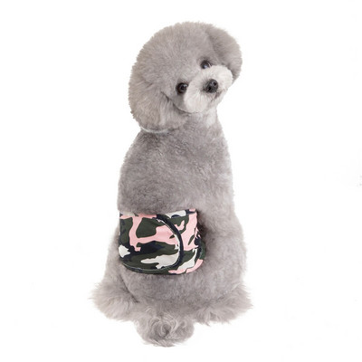 Maskovacie fyziologické nohavice pre psov, pohodlné šteňacie šortky, plienky pre malých psov a mačky, menštruačné nohavice pre psov