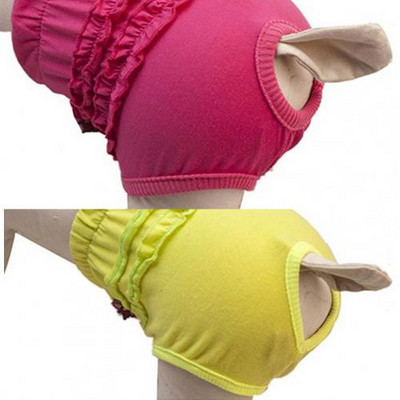 Chiloți sanitari pentru animale de companie Pantaloni de protecție reutilizabili din bumbac Pantaloni fiziologici confortabili pentru animale de companie pentru Cocker Spaniel