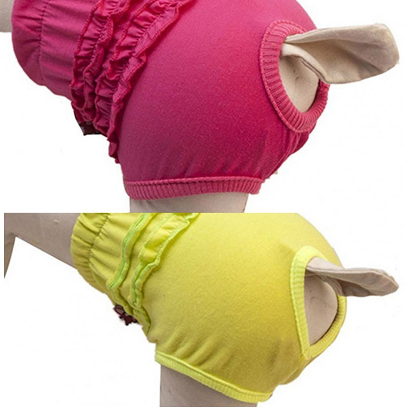 Chiloți sanitari pentru animale de companie Pantaloni de protecție reutilizabili din bumbac Pantaloni fiziologici confortabili pentru animale de companie pentru Cocker Spaniel