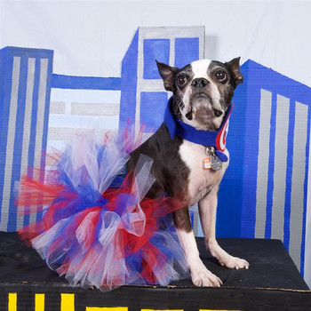 Pet Princess Φούστες Μαλακό φόρεμα μπουλντόγκ Cosplay για Μικρό Pet Mesh Σκύλος Φούστα Tutu Πριγκίπισσα Pet Φούστα Σκύλος Στολή