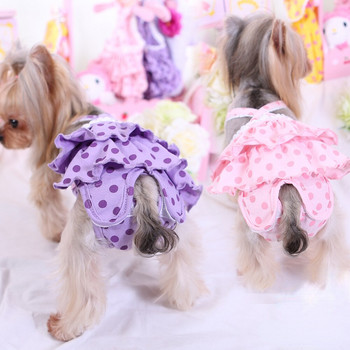 Προμήθειες κατοικίδιων για σκύλους Εμμηνορροϊκό παντελόνι πουά Κέικ Φυσιολογικό παντελόνι Ρυθμιζόμενοι ιμάντες Ρούχα Χονδρική πώληση θηλυκό σκυλί Teddy