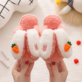 Papuci de casa pentru copii pentru fete cu element 3D