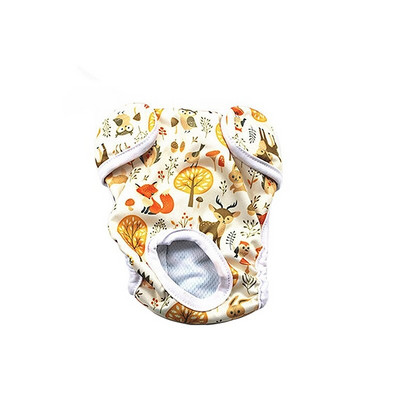 Russhed Cat And Outfit For Dog Cartoon Printing Може да пере бельо, кучешки физиологични панталони, бельо, шорти, 5 цвята Зоомагазин