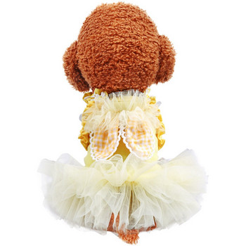 Καλοκαιρινά ρούχα για κατοικίδια Dot Dog φόρεμα για σκύλους Φούστα Summer Princess Dog Νυφικά Ρούχα για σκύλους Φούστες για κουτάβι Φόρεμα για κατοικίδια γάτα