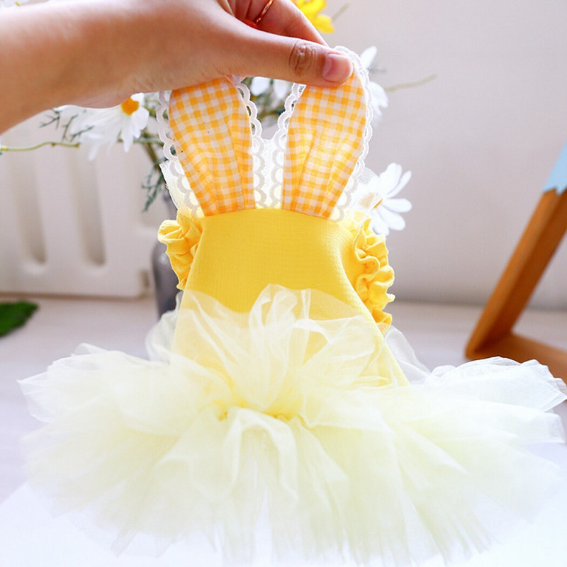 Letné oblečenie pre domáce zvieratá, bodkované šaty pre psov, sukňa, letné princeznovské svadobné šaty pre psov, oblečenie pre psy, sukne pre šteniatka, šaty pre domáce zvieratá a mačky