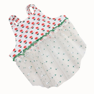 Rochie de prințesă pentru câini de companie, fustă de primăvară, vară, haine pentru câini de talie mică, mijlocie, cățeluș, buldog francez, ținute pentru câini