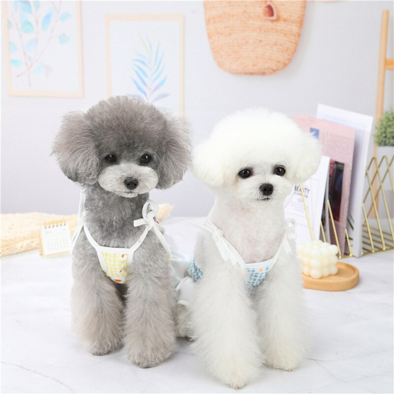 Roztomilé šaty pre psov, sukňa, šaty pre malých psov, oblečenie, letné oblečenie pre domáce zvieratá, yorkshirský, čivava, pomeranský šteňatá, francúzsky buldoček