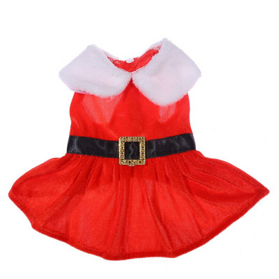 Коледни рокли за кучета за малки кучета Дрехи Лятна Коледа Косплей Котка Рокля за домашни любимци Изискана принцеса Кученце Рокля Бишон