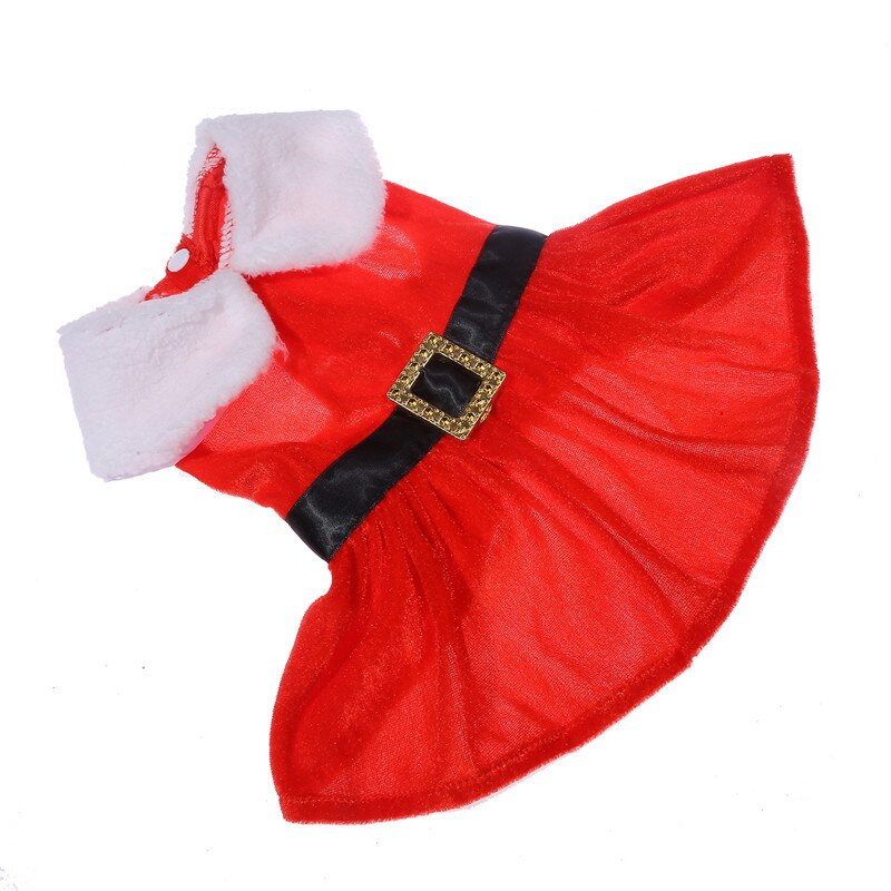 Коледни рокли за кучета за малки кучета Дрехи Лятна Коледа Косплей Котка Рокля за домашни любимци Изискана принцеса Кученце Рокля Бишон