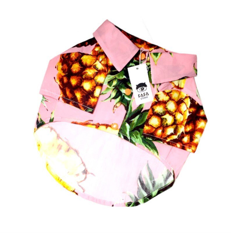 Proizvodi za kućne ljubimce Oprema za pse Dodaci Ljetna moda Ananas Havajski stil Suknje za francuskog buldoga Mops