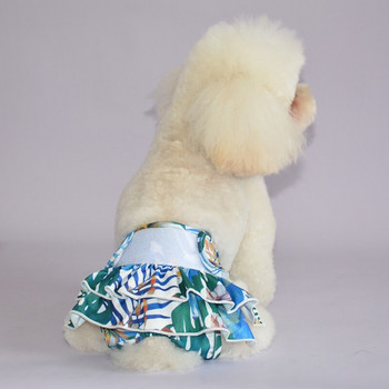 Перящи се пелени за женски кучета Меки хигиенни панталони за домашни любимци Комфортни пелени за многократна употреба Пелени за кучета Топлинен период Предотвратяване на тормоз Шорти