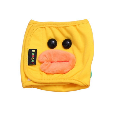 Pantaloni drăguți de siguranță pentru animale de companie din desene animate Câini mici și mijlocii Teddy Masculin Pantaloni de căldură Pantaloni de siguranță Anti-hărțuire Câine politicos