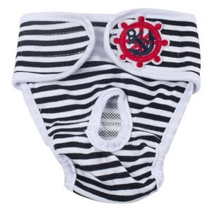 Pantaloni scurți pentru câine Chiloți Menstruație Lenjerie de corp Slip Salopetă Pantaloni fiziologici pentru animale de companie Scutec Lavabil sanitar