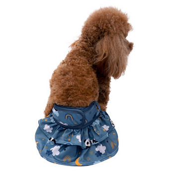 Cute Puppy Dog Πάνες Φόρεμα Εσώρουχα Πάνα Θηλυκό σκύλος γάτα Υγιεινές κιλότες Φυσιολογικό σορτς παντελόνι για μικρομεσαίους σκύλους
