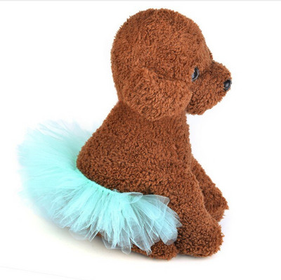 Vasarinis tutu sijonas Saldus šunų naminių kačių vestuvinė suknelė Minkšto tiulio Cosplay tinklelio tvirtas trumpas sijonas Princesės drabužiai