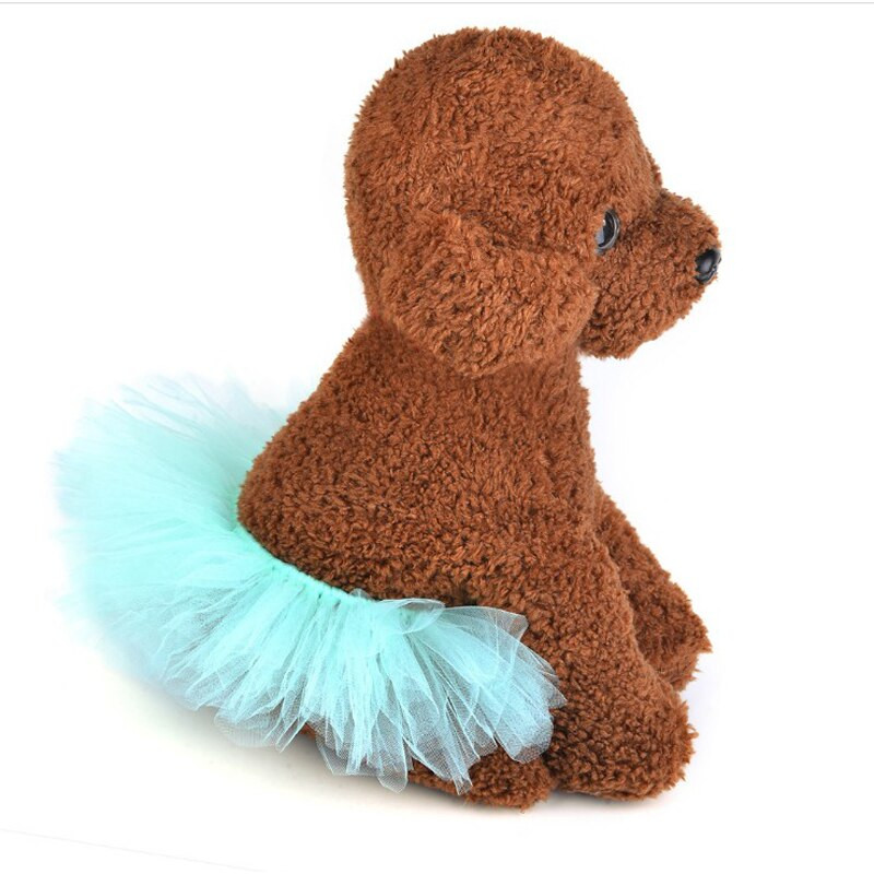 Vasarinis tutu sijonas Saldus šunų naminių kačių vestuvinė suknelė Minkšto tiulio Cosplay tinklelio tvirtas trumpas sijonas Princesės drabužiai