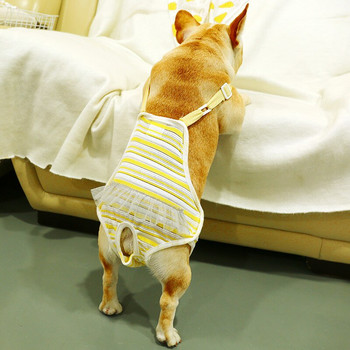 Επαναχρησιμοποιήσιμα σορτς κατοικίδιων πάνα υγιεινής φυσιολογικά παντελόνια που πλένονται γυναικεία κοντό κιλότα Εσώρουχα εμμηνόρροιας για σκύλο γάτας