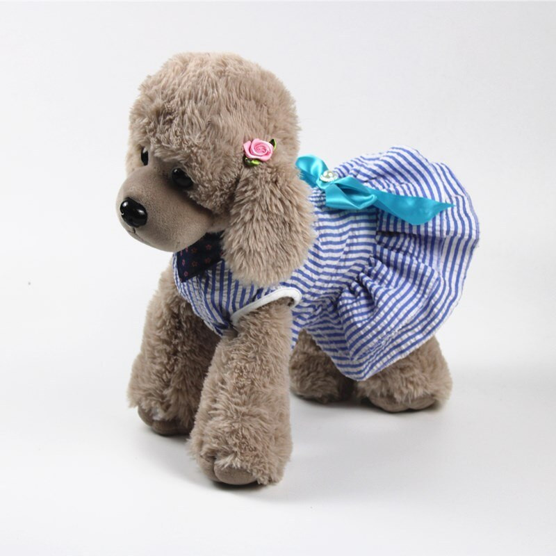 Suknelė šuniukui naminiams gyvūnėliams Sijonas pavasaris vasara mergaičių drabužiai šuniui Madingi lankeliai Mieli naminių gyvūnėlių aksesuarai Čihuahua Yorkie Roupa drabužiai šuniukui