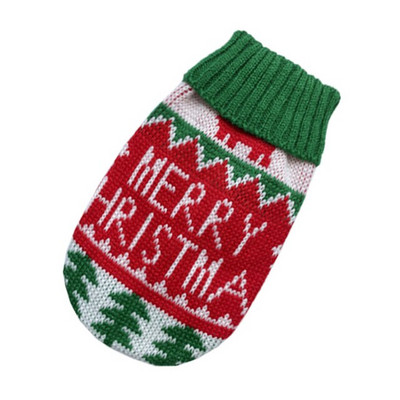 Šunų žieminiai drabužiai Megztinis naminių gyvūnėlių drabužiai Kalėdų elnių drabužiai Čihuahua šuniuko džemperis Jorkšyro Helovino šunų megztinis