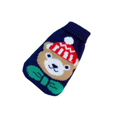 Šunų žieminiai drabužiai Megztinis naminių gyvūnėlių drabužiai Kalėdų elnių drabužiai Čihuahua šuniuko džemperis Jorkšyro Helovino šunų megztinis