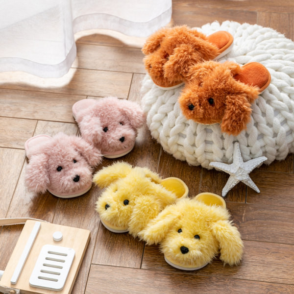 Dječje kućne papuče sa psom