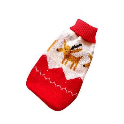 Žiemos animacinių filmų kačių šunų drabužiai Šilti kalėdiniai megztiniai Yorkie augintiniams Drabužiai Paltai Mezgimas Nerti Helovino drabužiai XS-3XL