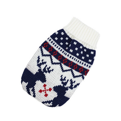 Žiemos animacinių filmų kačių šunų drabužiai Šilti kalėdiniai megztiniai Yorkie augintiniams Drabužiai Paltai Mezgimas Nerti Helovino drabužiai XS-3XL