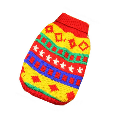 Žiemos animacinių filmų kačių šunų drabužiai Šilti kalėdiniai megztiniai Yorkie augintiniams Drabužiai Paltai Mezgimas Nerti Helovino drabužiai XS-3XL