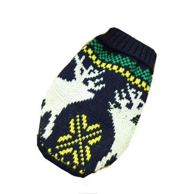 Žiemos animacinių filmų kačių šunų drabužiai Šilti kalėdiniai megztiniai Yorkie augintiniams Drabužiai Paltai Mezgimas Nerti Helovino drabužiai XS-3XL